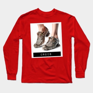 Live Action Crocs! Long Sleeve T-Shirt